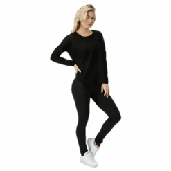 Caviar L/S Pullover Knt Black*Only Outlet