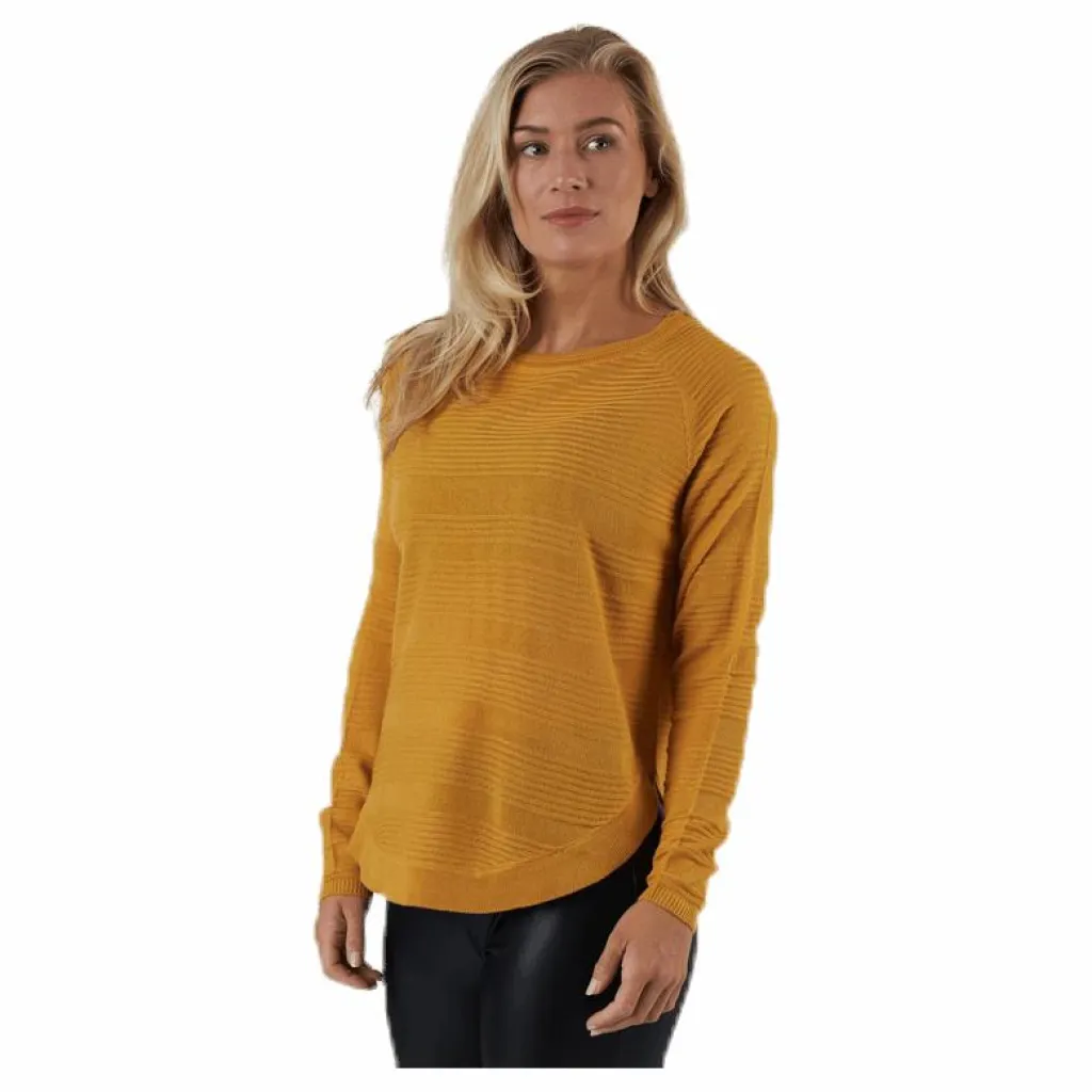Caviar L/S Pullover Knt Yellow*Only