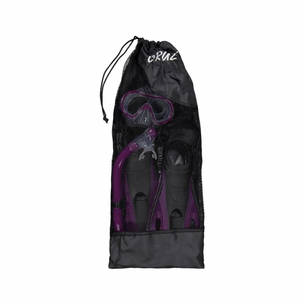 Cruz Cebu Jr. Diving Set - 3 Pcs. Dark Purple Outlet
