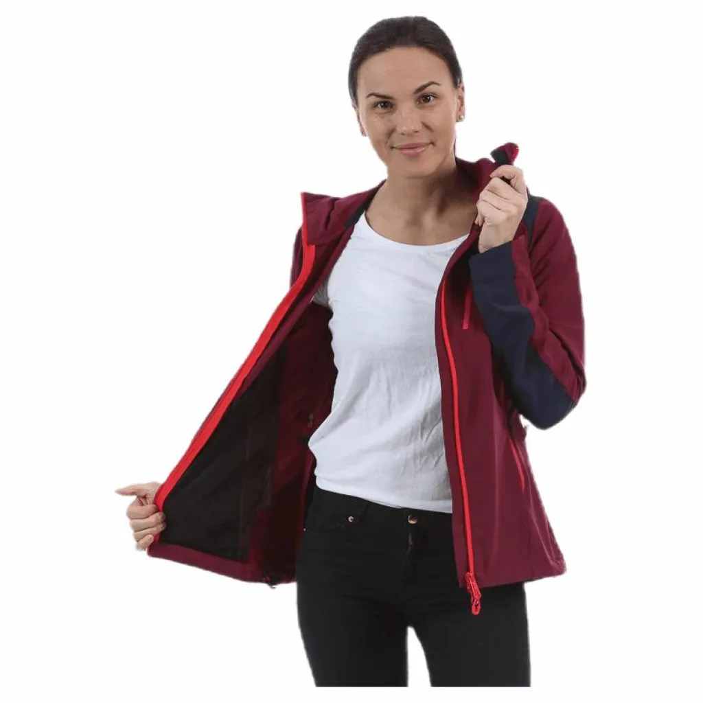 Bergans of Norway Cecilie Mountaineering Jacket Grey/Red Grå och Röd Discount