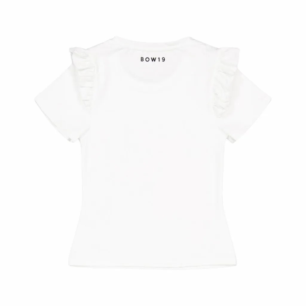 BOW19 Celine Top Off-white Vit Sale
