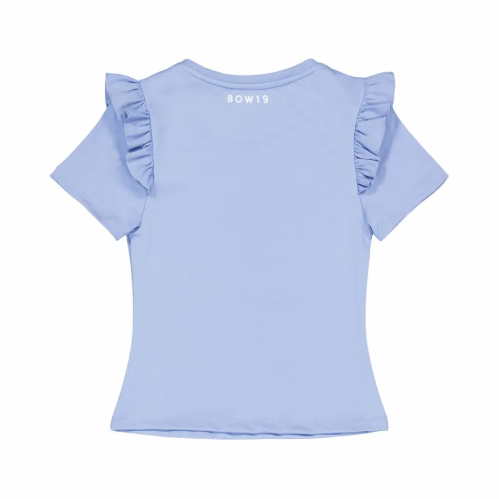 BOW19 Celine Top Skyblue Blå Sale