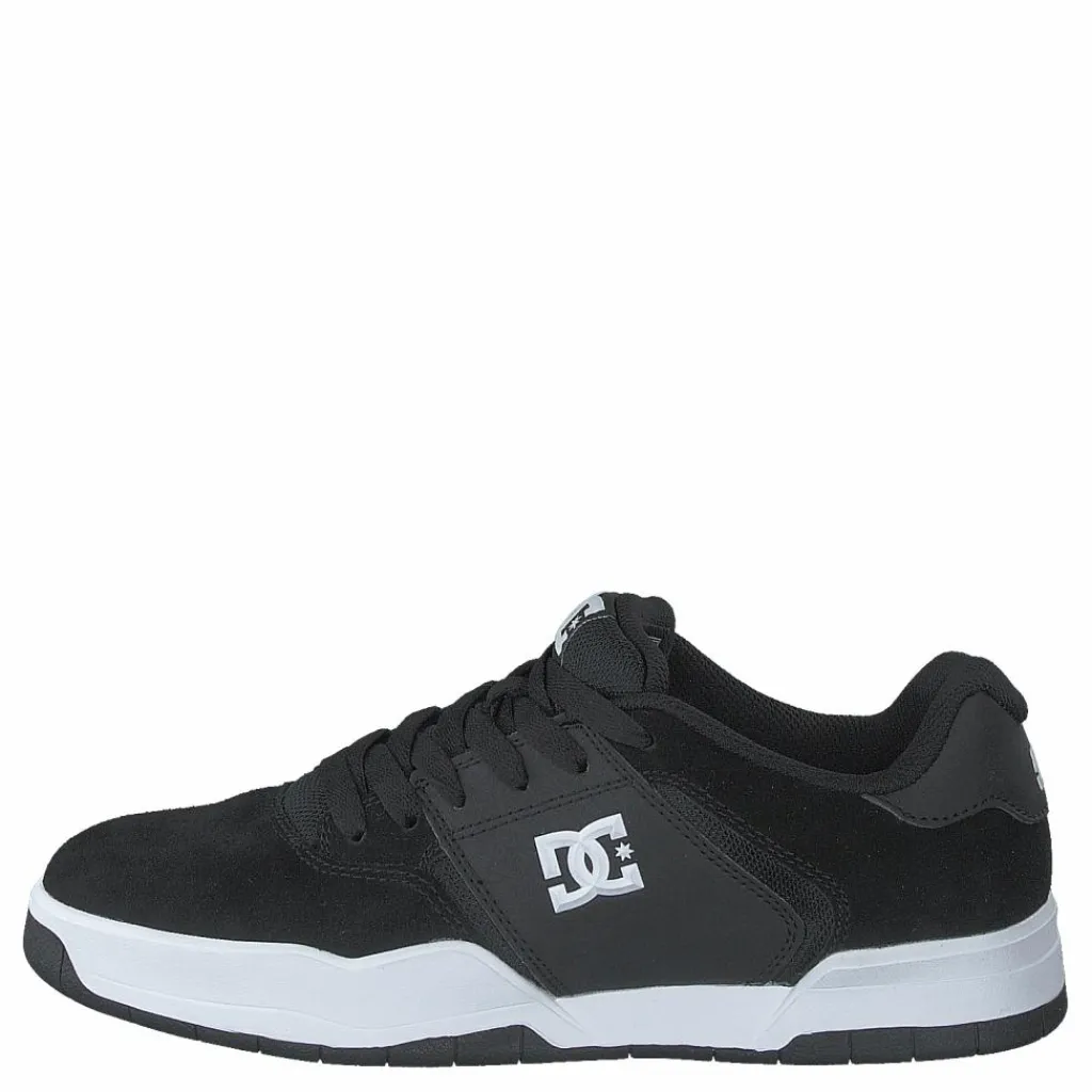 DC Shoes Central Black/white Svart