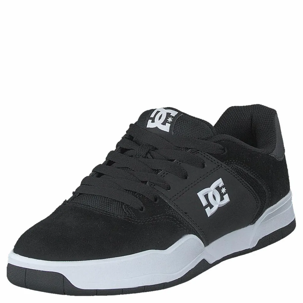 DC Shoes Central Black/white Svart