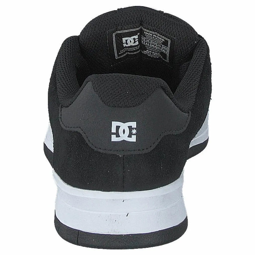 DC Shoes Central Black/white Svart