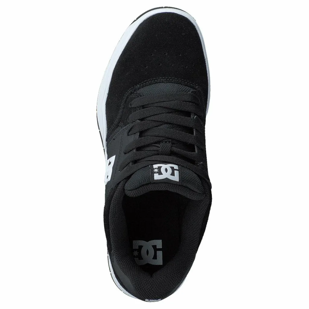 DC Shoes Central Black/white Svart