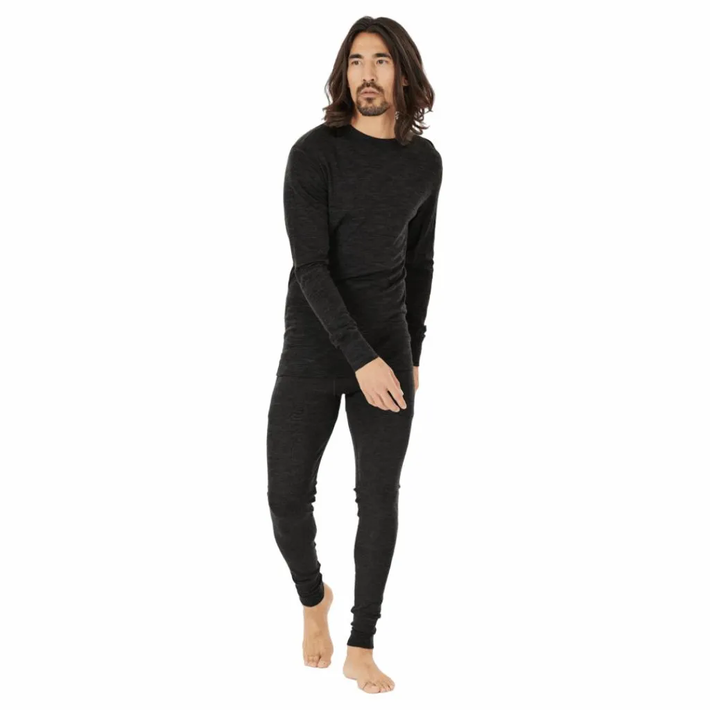 Whistler Cerro M Merino Wool Baselayer Black Svart