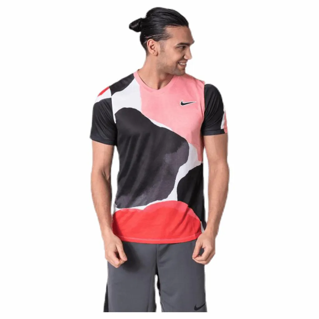 Nike Challenger SS Tee White/Grey Flerfärgad Clearance