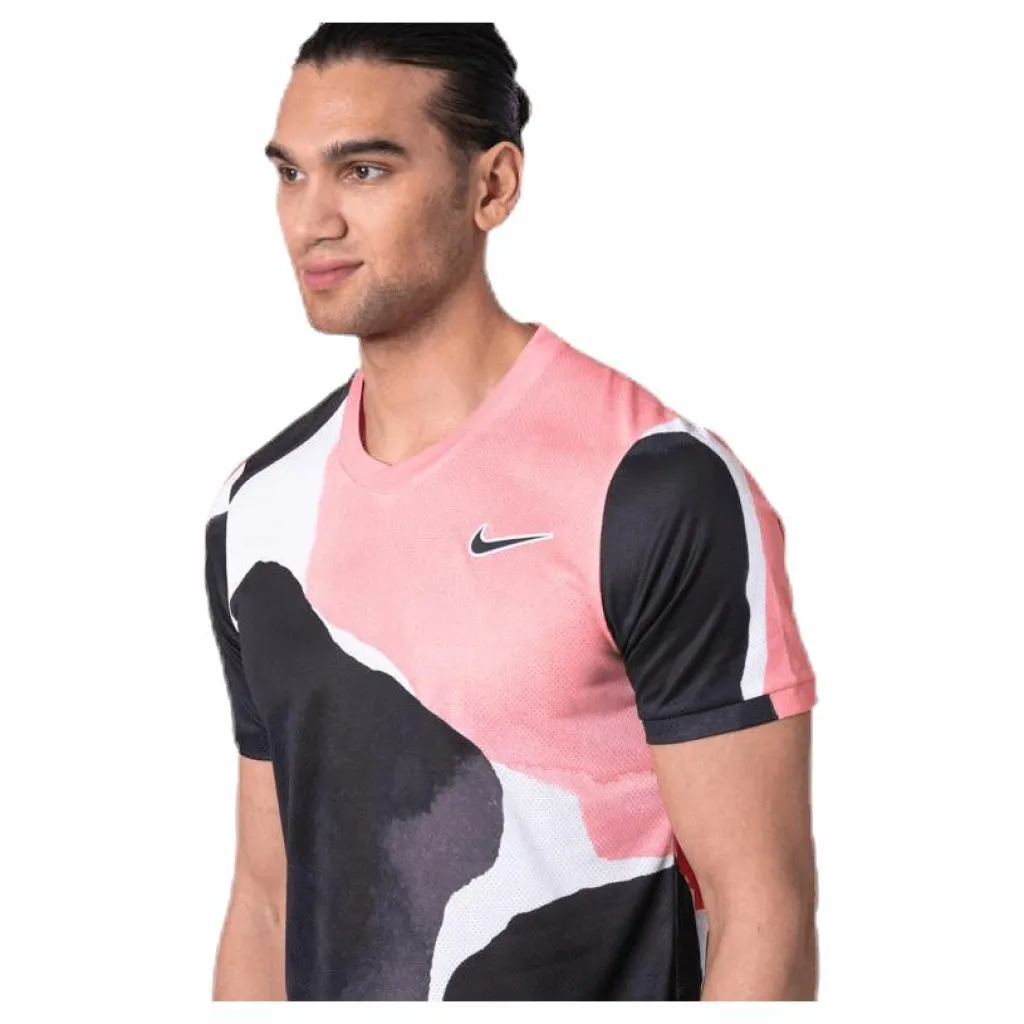 Nike Challenger SS Tee White/Grey Flerfärgad Clearance