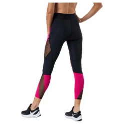 Charge Mesh Tights Pink/Black*Craft Online