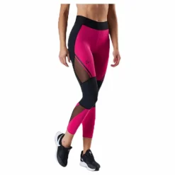 Charge Mesh Tights Pink/Black*Craft Online