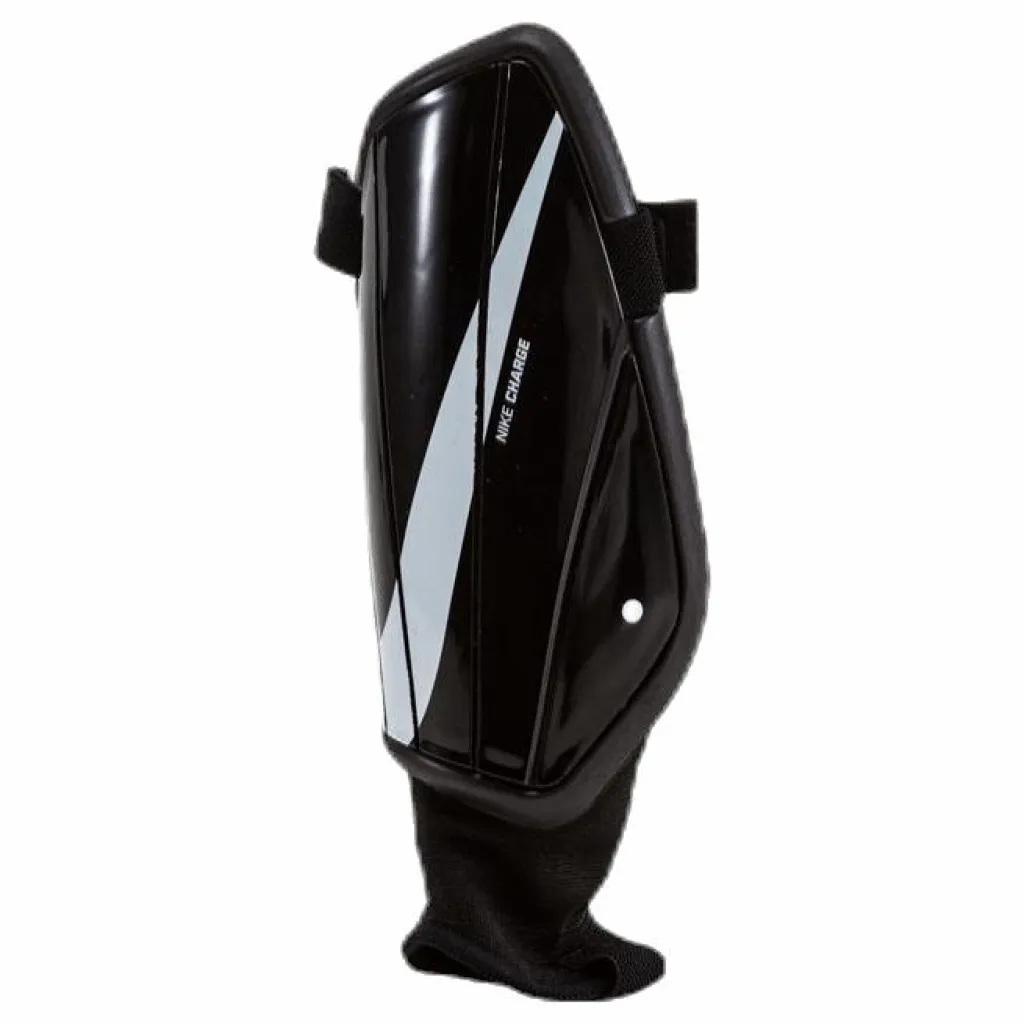 Charge Soccer Shin Guards BLACK/BLACK/WHITE*Nike Hot