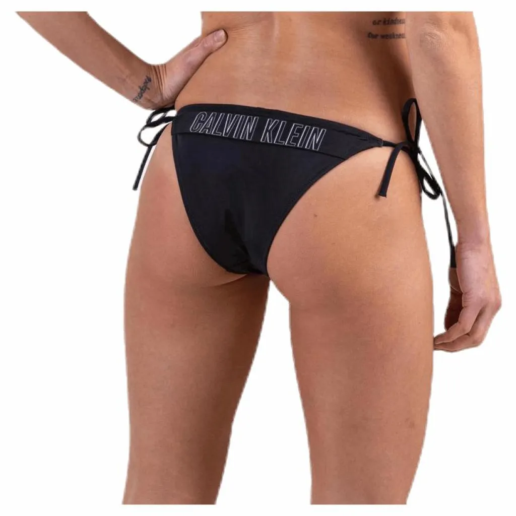 Cheeky String Side Tie Bikini Black*Calvin Klein