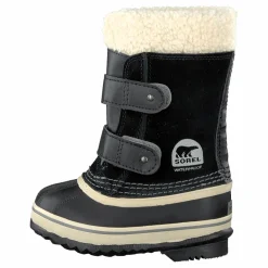 Sorel Childrens 1964 Pac Strap 010 Black Beige Hot