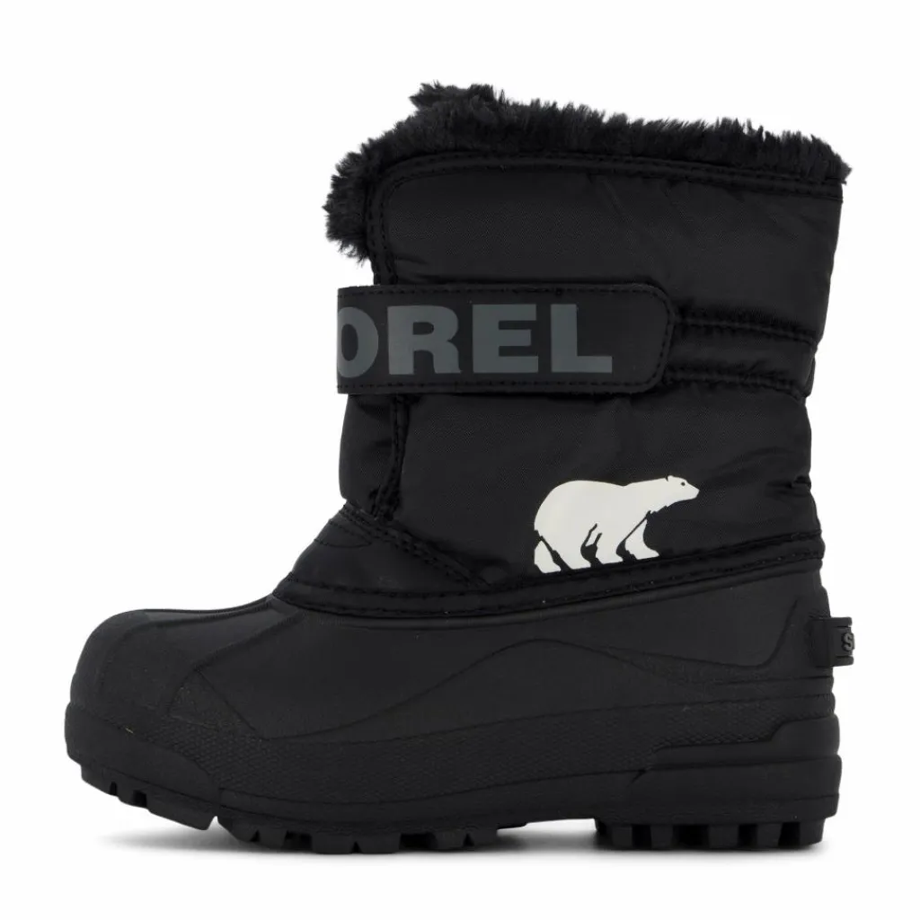 Sorel Children's Snow Commander Black, Charcoal Svart Online