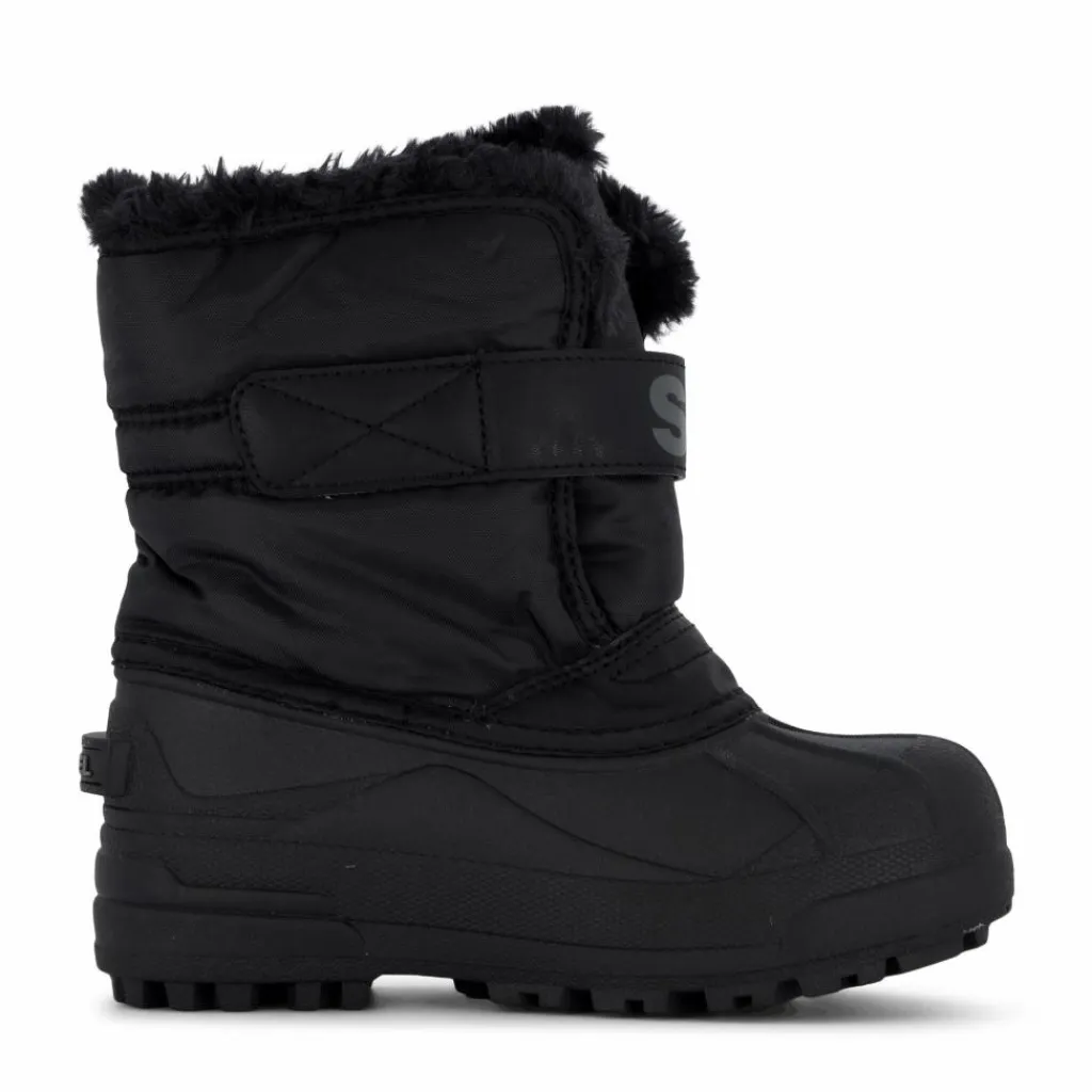 Sorel Children's Snow Commander Black, Charcoal Svart Online