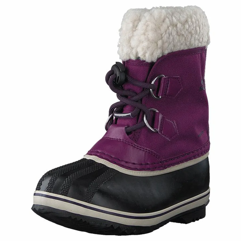Children's Yoot Pac Nylon Wild Iris, Dark Plum*Sorel Hot