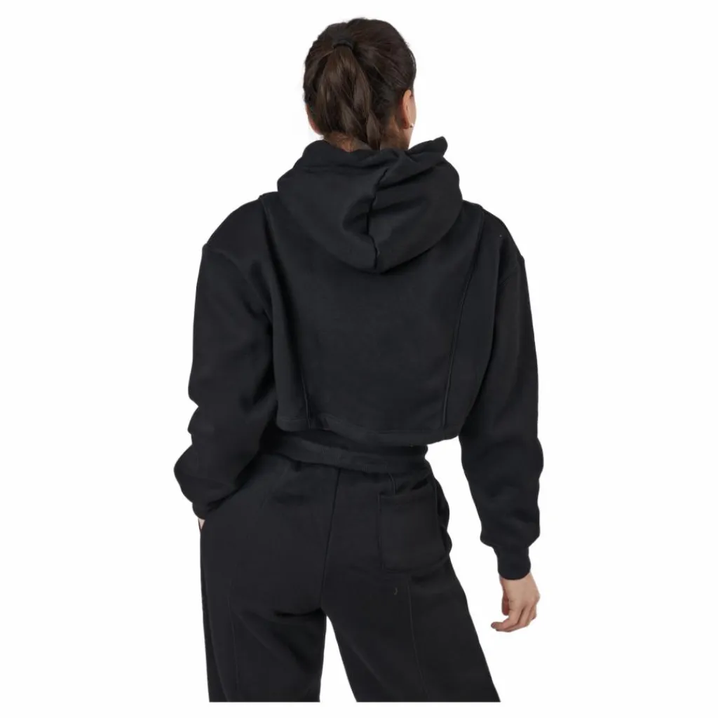 Chill Lounge Cropped Hoodie Black*Gavelo Hot