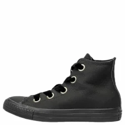 Converse Chuck Taylor All Star Hi Big Eyelets Black Svart Sale