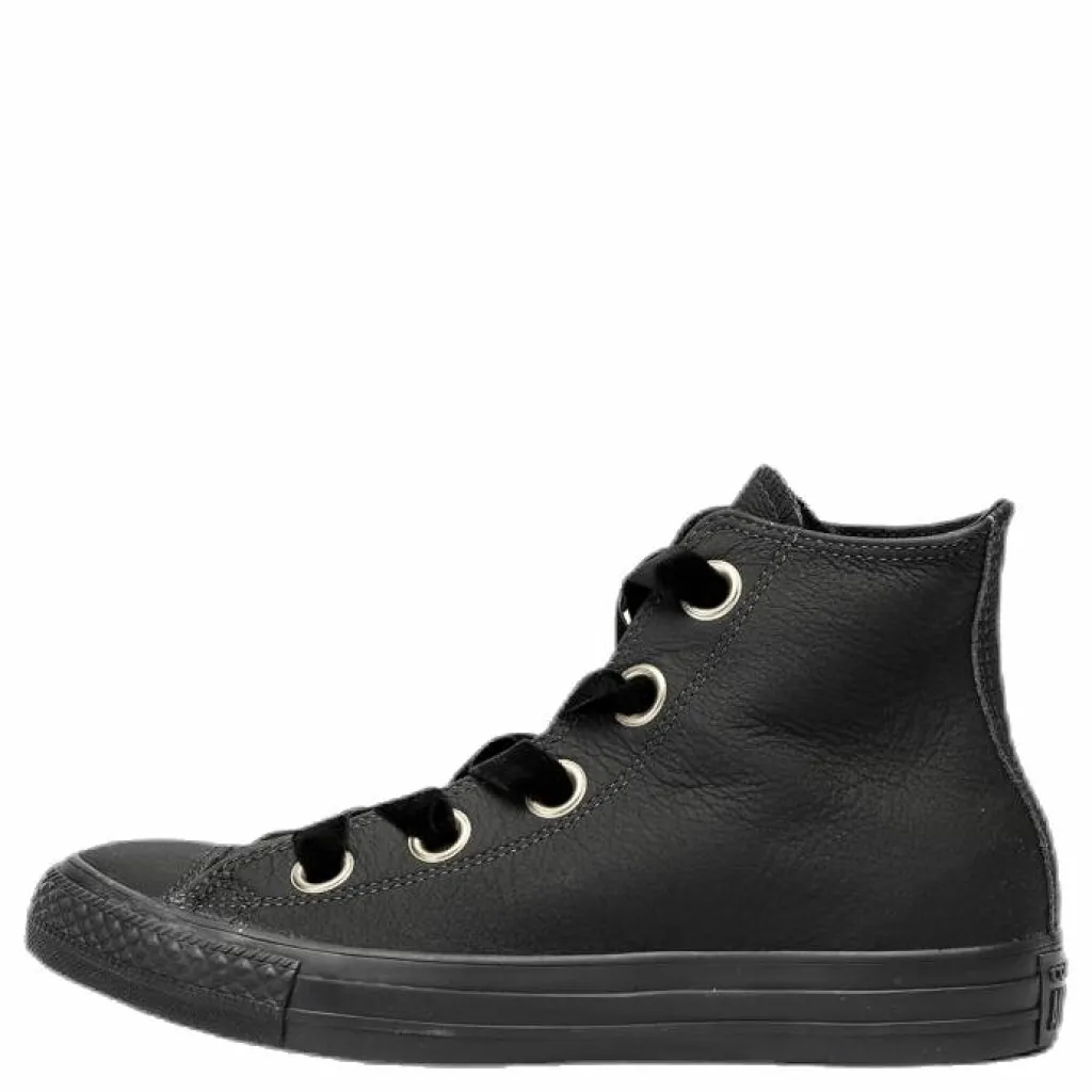 Converse Chuck Taylor All Star Hi Big Eyelets Black Svart Sale