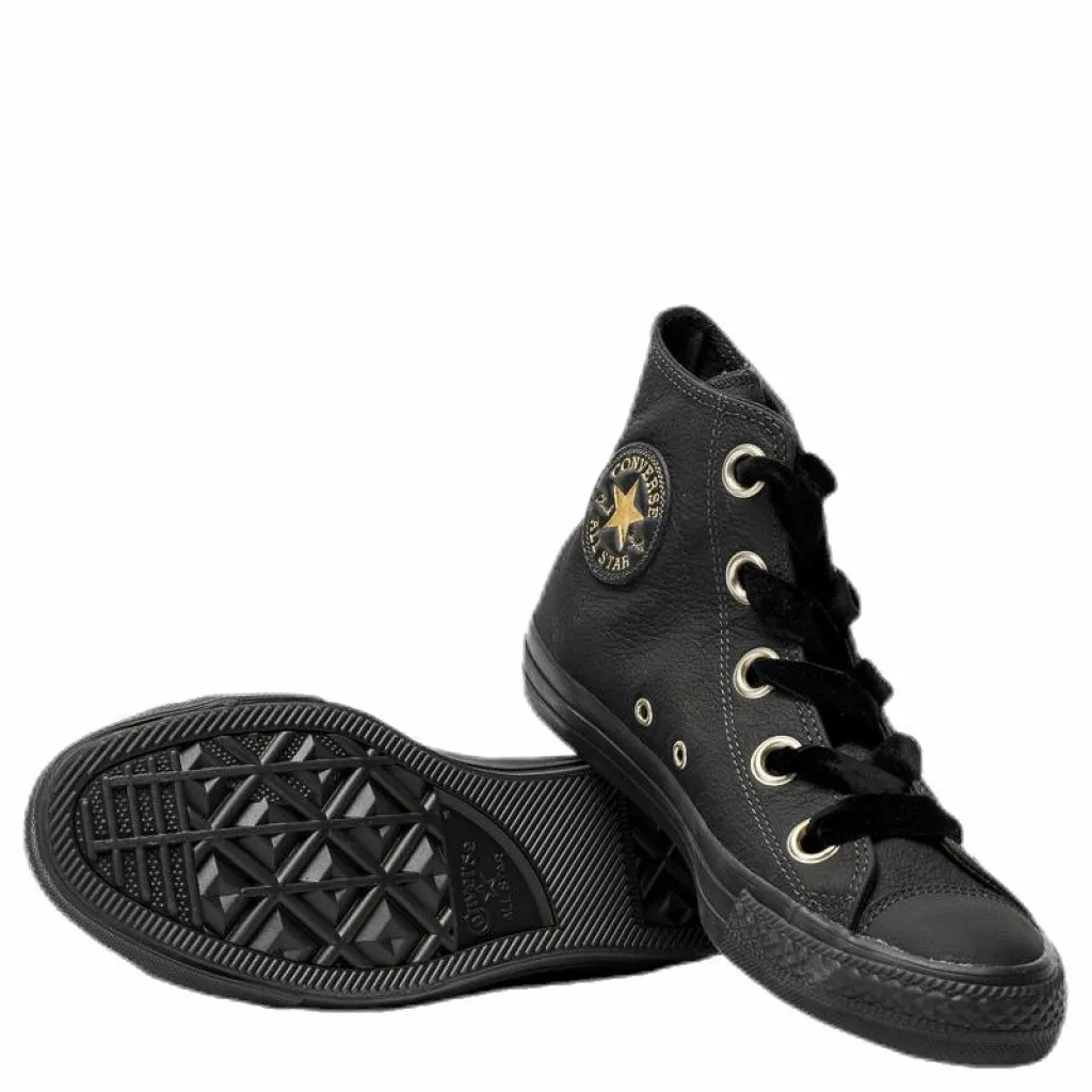 Converse Chuck Taylor All Star Hi Big Eyelets Black Svart Sale