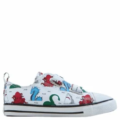 Chuck Taylor All Star 2v White/multi/black*Converse Clearance