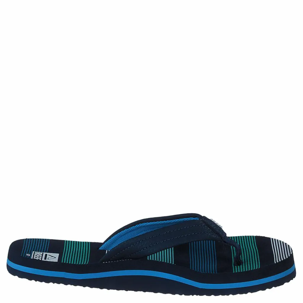 Reef Ci4148 Kids Ahi Deep Sea Stripes Turkos och Svart Sale