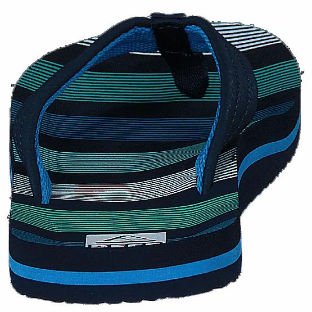 Reef Ci4148 Kids Ahi Deep Sea Stripes Turkos och Svart Sale