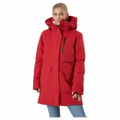 Didriksons Ciana Wns Parka Pomme Red Röd Best
