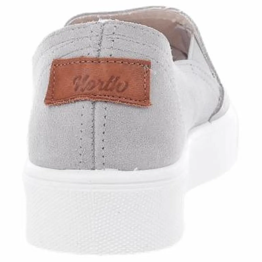 Ciaran Suede Slip-On Grey*North Sale