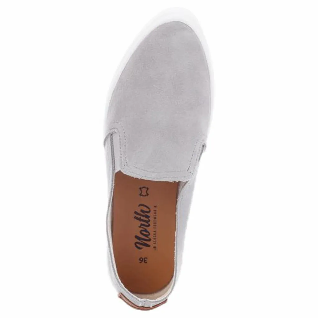 Ciaran Suede Slip-On Grey*North Sale