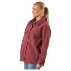 Tuxer Cindy Reco Shirt Rhubarb Red Röd Outlet