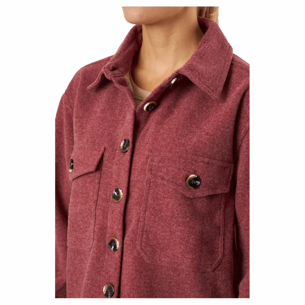 Tuxer Cindy Reco Shirt Rhubarb Red Röd Outlet