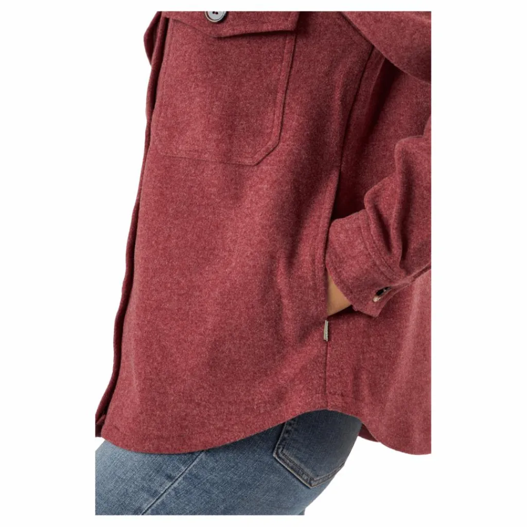Tuxer Cindy Reco Shirt Rhubarb Red Röd Outlet