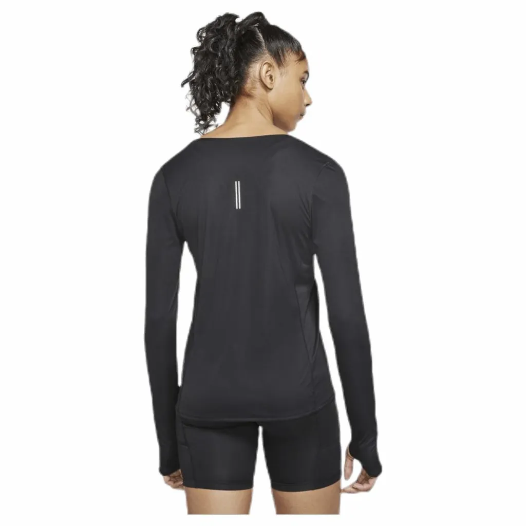 Nike City Sleek LS Black/Silver Svart och Silver New