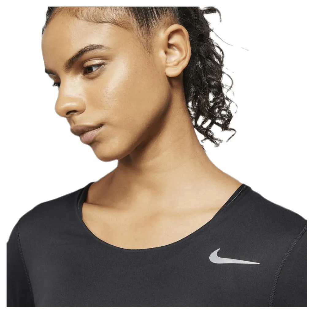 Nike City Sleek LS Black/Silver Svart och Silver New
