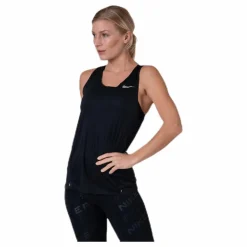 Nike City Sleek Tank Black Svart Hot