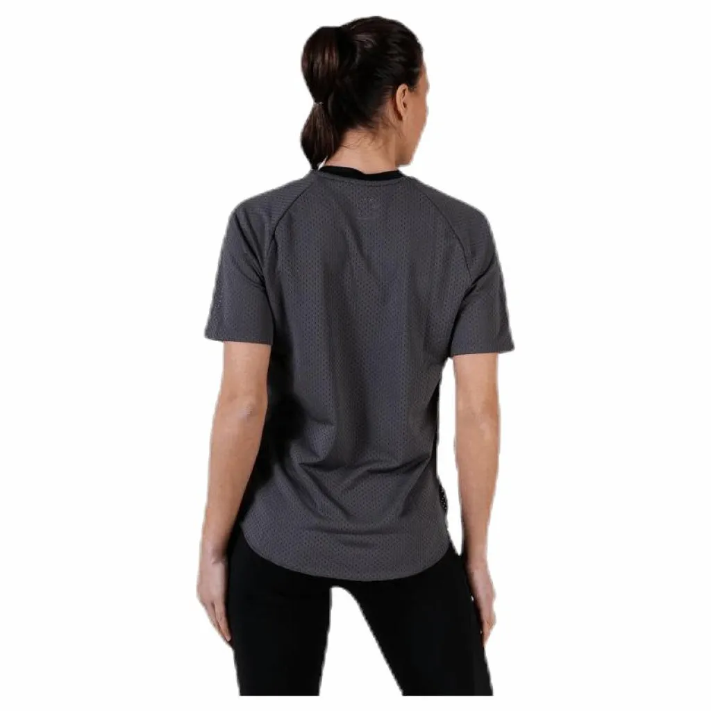 Nike City Sleek Top SS Cool Black/Grey Svart