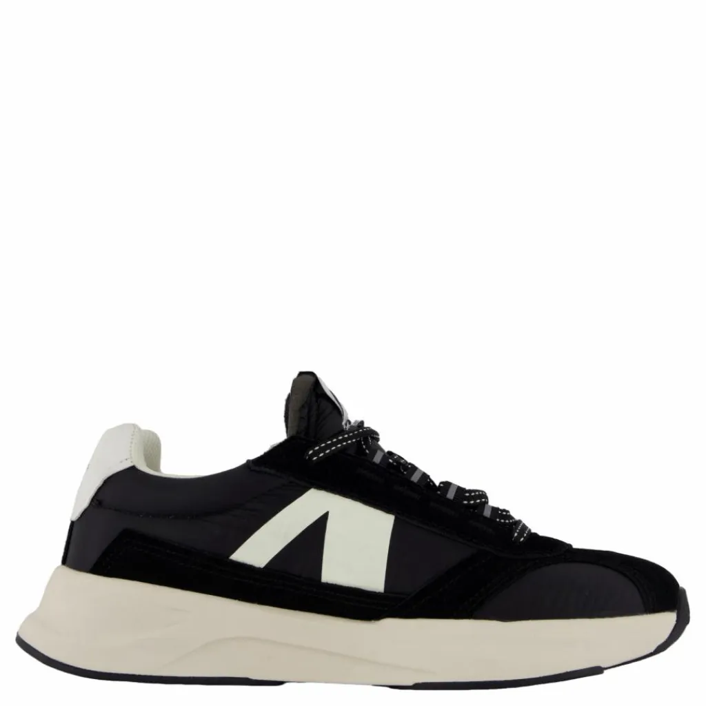 ARKK Copenhagen City-Free Nylon Black Marshmallow - Men Svart Outlet