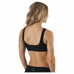 Calvin Klein Ck One Bralette Black Svart Best