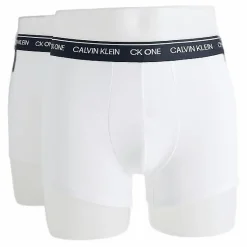 Calvin Klein Ck One Cotton Trunk 2-Pack White/Black Vit och Svart Sale