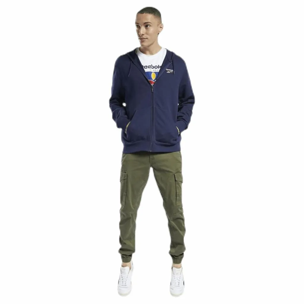 Cl F Vector Fullzip Blue*Reebok Classic New