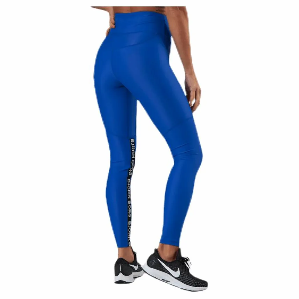 Clara High Waist Tights Blue*Björn Borg Clearance