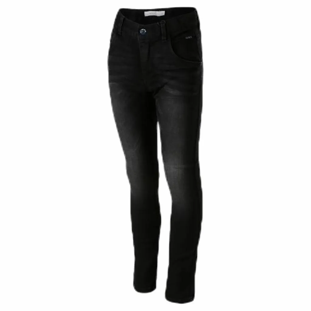 Name It Clas Xsl/Xsl Dnm Pant Black Svart Sale