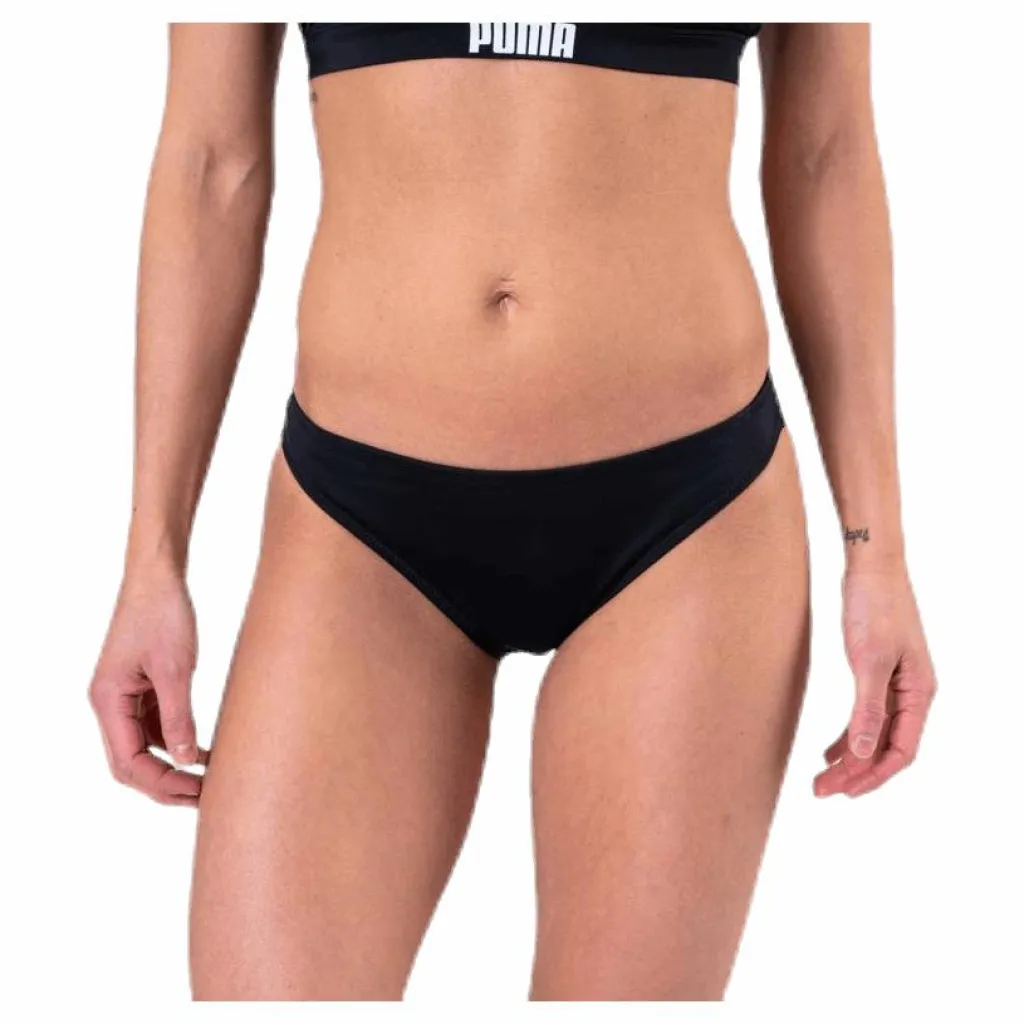 Classic Bikini Bottom Black*Puma Hot