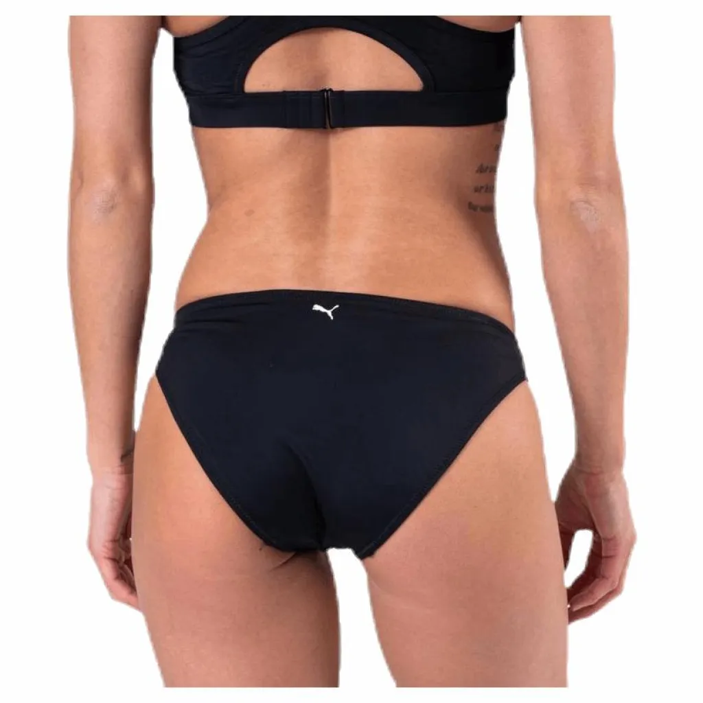 Classic Bikini Bottom Black*Puma Hot