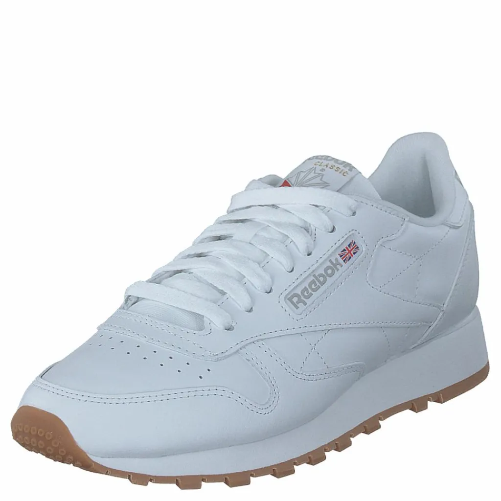 Reebok Classic Classic Leather Ftwwht/pugry3/rbkg03 Vit Best