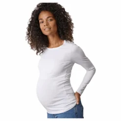 Classic LS Top White*Boob Clearance