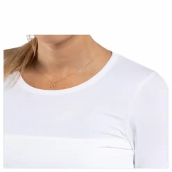 Classic LS Top White*Boob Clearance