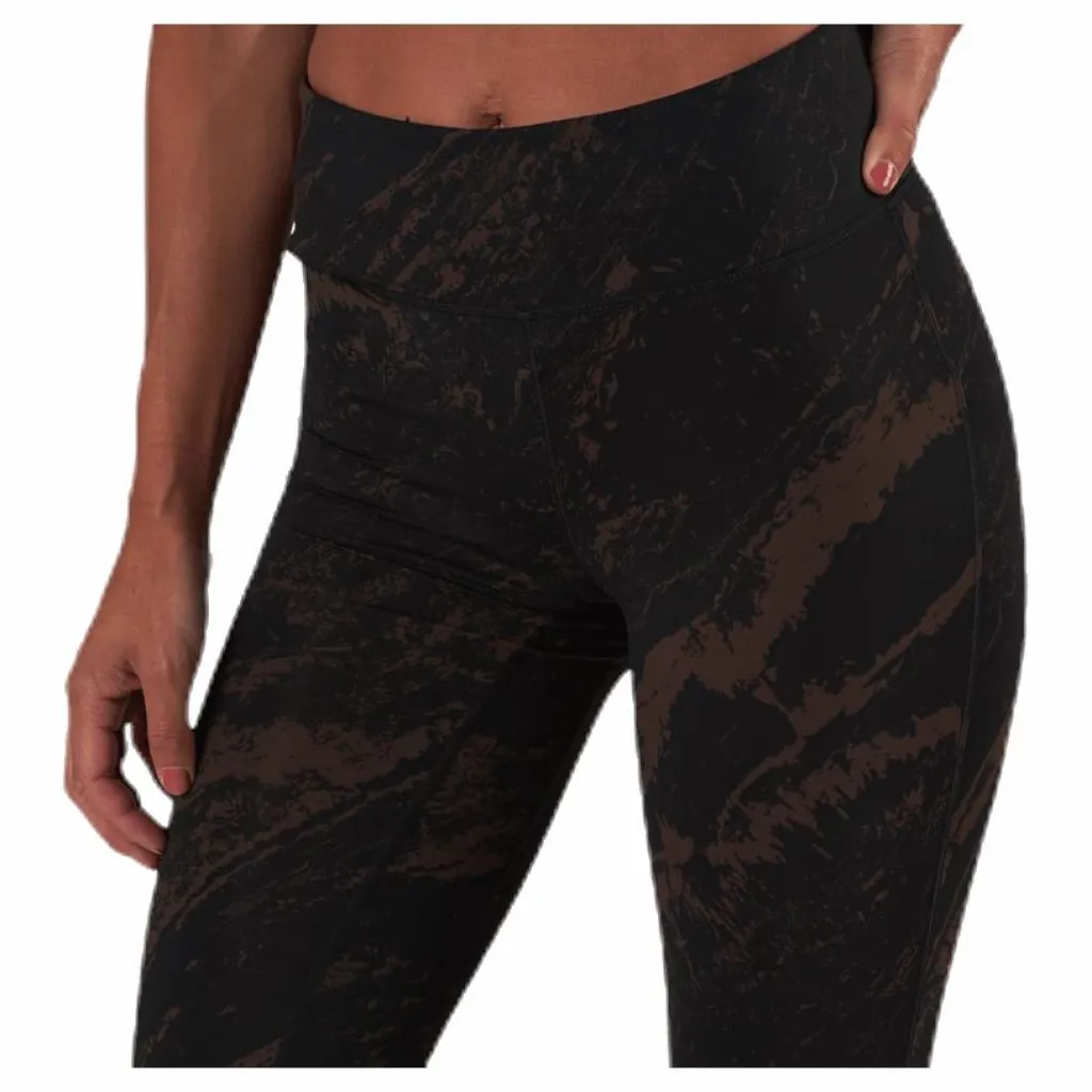 Classic Printed 7/8 Tights Brown/Black*Casall Best